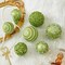 12CT Christmas Ball Ornaments, Green Christmas Ball Decorations Shatterproof Plastic Hanging Pearl Balls for Holiday Party(70mm/2.76")